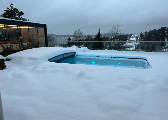 Leilighet I Sorlandshus I Son - Sjoutsikt - Naer Son Spa